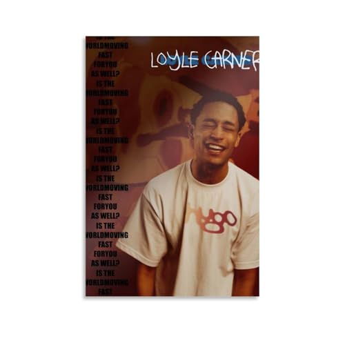 WTZRFV Loyle Carner Is The World Moving Fast For You As WellMotivierender Wandkunst, inspirierender Poster, Druck, Leinwand, Zuhause, Wohnzimmer, Schlafzimmer, Dekoration, moderne Designs, ungerahmt WTZRFV Loyle Carner Is The World Moving Fast For You As WellMotivierender Wandkunst, inspirierender Poster, Druck, Leinwand, Zuhause, Wohnzimmer, Schlafzimmer, Dekoration, moderne Designs, ungerahmt von WTZRFV