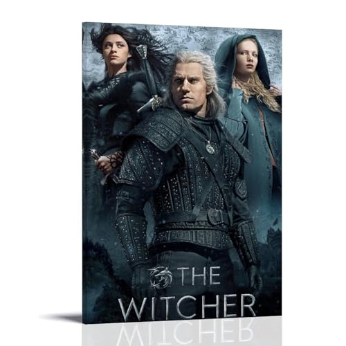 WTZRFV The Witcher Motivierender Wandkunst, inspirierender Poster, Druck, Leinwand, Zuhause, Wohnzimmer, Schlafzimmer, Dekor, moderne Designs, Rahmenstil, 60 x 90 cm WTZRFV The Witcher Motivierender Wandkunst, inspirierender Poster, Druck, Leinwand, Zuhause, Wohnzimmer, Schlafzimmer, Dekor, moderne Designs, Rahmenstil, 60 x 90 cm von WTZRFV