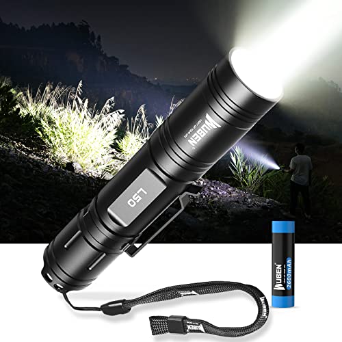 WUBEN L50 LED Taschenlampe 1200 Lumen Super Hell Taschenlampe USB Aufladbar Taktische Taschenlampen 5 Modi Wasserdicht IP68 Handheld Klein Taschenlampe Für Outdoor Camping Wandern Notfall von WUBEN