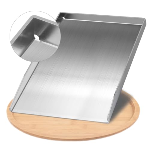 Edelstahl Pancha Grillplatte 28 x 20cm-Massiver Edelstahl- Grillplatte für Gas & Kohlegrill, Grillzubehör Geschenk für Männer,BBQ Zubehör Edelstahl Pancha Grillplatte 28 x 20cm-Massiver Edelstahl- Grillplatte für Gas & Kohlegrill, Grillzubehör Geschenk für Männer,BBQ Zubehör von WUCHAITOO