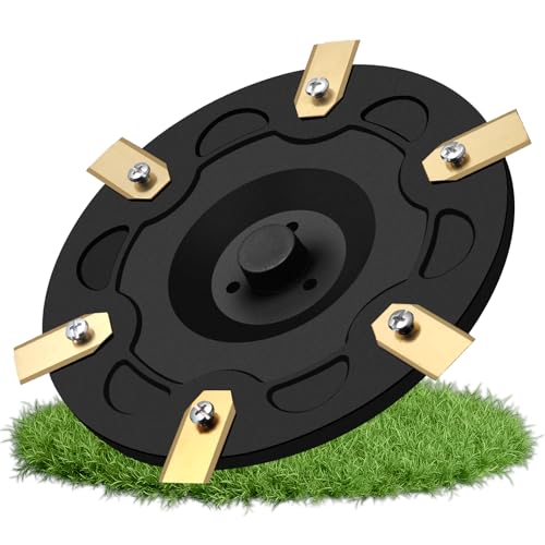 Messerscheibe kompatibel mit Segway Navimow Mähroboter i105E, i108E & i110n - glasfaserverstärkte MesserscheibeKunststoff+ 6 Stück Klingen von WUCHAITOO