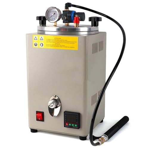 WUCIOA Wachs-Injektionsmaschine, Vakuum-Wachs-Injektionsmaschine mit stabilem Strom, einstellbarem Luftdruck, Wachsschmelz-Vakuum-Formherstellungsmaschine for komplexes Schmuckherstellungsset WUCIOA Wachs-Injektionsmaschine, Vakuum-Wachs-Injektionsmaschine mit stabilem Strom, einstellbarem Luftdruck, Wachsschmelz-Vakuum-Formherstellungsmaschine for komplexes Schmuckherstellungsset von WUCIOA