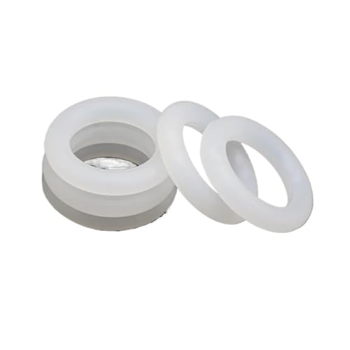10 Stücke Weiß O-Ring Dichtung CS 5mm OD 15~155mm Wasserdicht Washer Runde O Form(OD 36MM ID 26MM_CS 5MM) von WUDCW