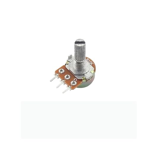 10PCS WH148 Linear Potentiometer 20mm 3pin Mit Muttern Und Unterlegscheiben 1K 2K 5K 10K 20K 50K 100K 250K 1M Potentiometer Kit(250K OHM) von WUDCW