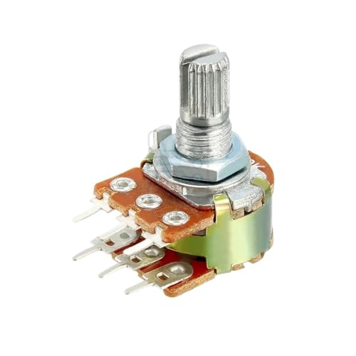 5 Teile/los Potentiometer WH148 1K 5K 10K 50K 100K 500K 1M Ohm 15mm 3Pin Linear Taper Dreh Potentiometer Widerstand(1K Ohm) von WUDCW