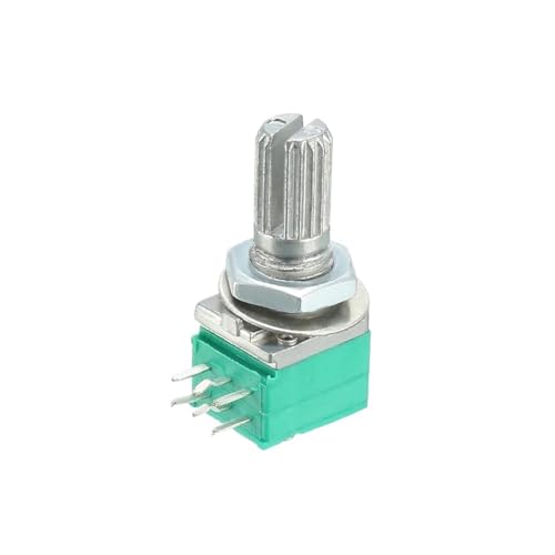 5PCS RK097 RK097N B1K 5K 10K 20K 50K 100K 500K Potentiometer 3Pin welle 15mm Schalter Audio Verstärker Abdichtung Potentiometer kit(50K Ohm) von WUDCW