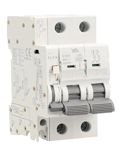 GYM9 1A-63A Leistungsschalter Hilfskontakt Alarmkontakt Shunt ReleaseTripping Gerät Über-Unterspannung Auslösegerät(OV9) von WUDCW