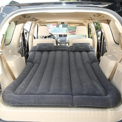 WUDIJING Auto Matratze für MG ZS EV 2023 2024 2022, Doppelseitige Verdickte Beflockung Automatratze Camping Aufblasbaren Autobett Faltbare Tragbares Luftbett,C von WUDIJING