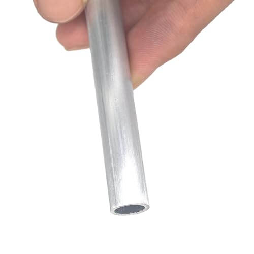 WUDOLI 100 mm Aluminium-Rundrohr-Gerüststangen, Blasrohr 3 mm, 4 mm, 5 mm, 6 mm, 8 mm, 10 mm for Karosserierahmen und Fahrradträger Industrie(8x1.5mm) von WUDOLI