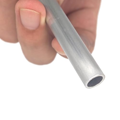 WUDOLI 100 mm langes Aluminium-Rundrohr mit 26 mm, 28 mm, 30 mm und 32 mm Durchmesser for Zeltbodenträger und Schaufelstiele Industrie(30x1.5mm) von WUDOLI