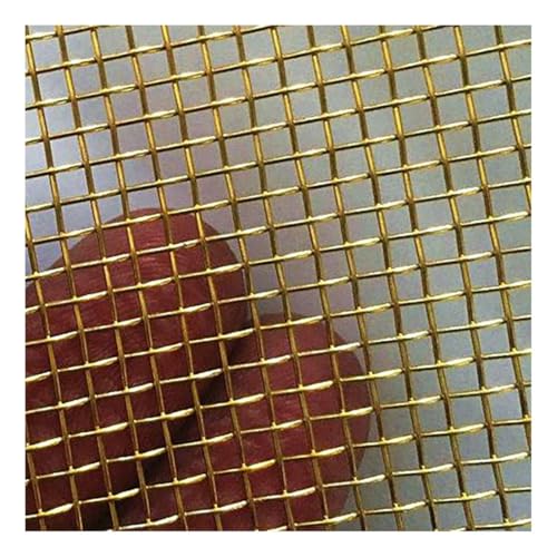 WUDOLI 20 Mesh Messingdrahtgewebesieb 500 mm x 1000 mm Messinggewebe for Filtration und Heimwerker Industriell von WUDOLI