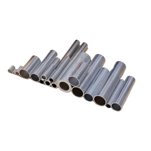 WUDOLI 2000 Stück Aluminiumrohr-Schneidteile, Außendurchmesser 3–4 mm, Wandstärke 0,25–1 mm, Länge 3–10 mm, Aluminiumrohre Industrie(4mm x 3 mm x 1mm) von WUDOLI