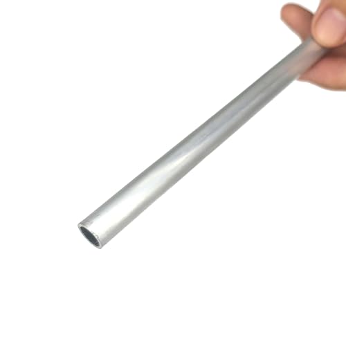 WUDOLI 3 Stück 6063 Aluminium-Hohlrohr, 9 mm, 9,5 mm Außendurchmesser, 300 mm, 500 mm Länge, Rundrohr for Wäscheständer Industrie(OD 9 x ID 8.5mm) von WUDOLI