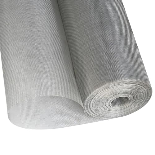 WUDOLI 304 Edelstahl Mesh Filter Net Metall Front Reparatur Fix Mesh Filtration Gewebte Draht Screening Blatt Screening Arbeitsplatte(40 MESH 50CM X200CM) von WUDOLI