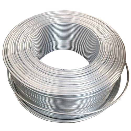 WUDOLI 5 Meter Aluminium-Schmierölschlauch for Klimaanlagen-Kühlschränke for Kondensator- und Verdampfer-Spulenbaugruppe Industrie(12x10.4x0.8mm) von WUDOLI