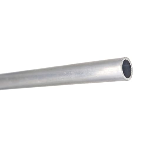 WUDOLI 500 mm 6063 Aluminiumlegierung Rundrohr Gerades Aluminiumrohr for Möbelrahmen und DIY-Projekt Industrie(OD 10 x ID 8mm) von WUDOLI