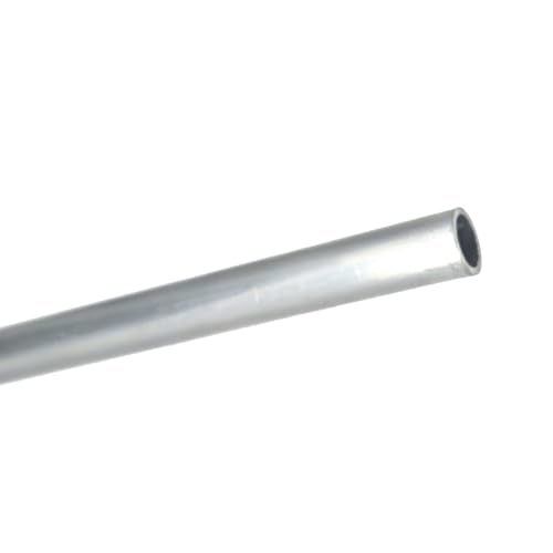 WUDOLI 500 mm gerades, rundes Rohr aus Aluminiumlegierung 6063, 6 mm dickes Aluminiumrohr for Klettergerüst und strukturelle Unterstützung Industrie(OD 53 x ID 41mm) von WUDOLI