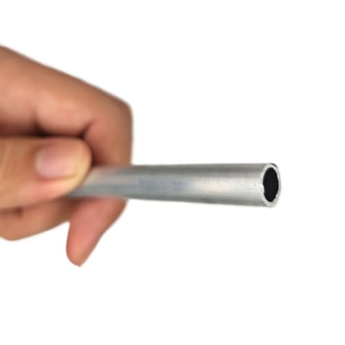 WUDOLI 6061 Aluminium-Rundrohr, Metall-Gerüstrohr, 25 mm, 26 mm, 28 mm, 30 mm, 32 mm, for Bau und Heimwerker Industrie(100mm 26x1mm) von WUDOLI