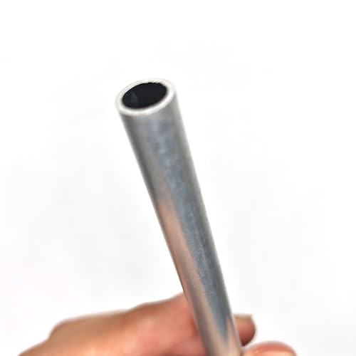WUDOLI Ersatzrohr for die Schafthülse aus hohlem Aluminiumlegierungsrohr for Schaufelgriffe und Angelrutenreparaturen Industrie(OD 15 x ID 8.1mm) von WUDOLI
