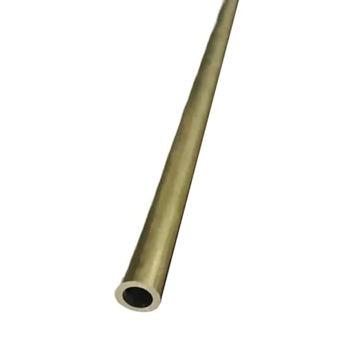 WUDOLI Messingrohre for Heimwerkerprojekte. Runde Messingrohre for Wassersysteme. Bilderschieneninstallationen. Einfaches Schneiden. Industrie(OD 9 x ID 8mm) von WUDOLI