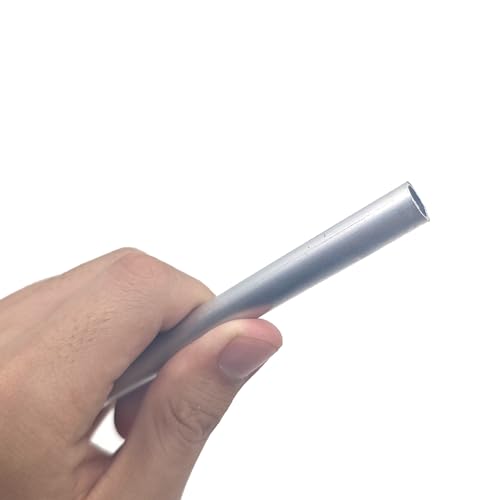 WUDOLI Nahtlose Rundrohre aus Aluminium 6061, CNC-gefräste Metallrohre for Schlägergriffe und Stützrahmen Industrie(OD 20 x ID 10mm) von WUDOLI