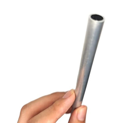 WUDOLI Rundrohr aus Aluminiumlegierung 6063, 3–30 mm Außendurchmesser, 300 mm Länge, for Kleiderschrankhalterungen und Heimwerkerprojekte Industrie(OD 21 x ID 19mm) von WUDOLI