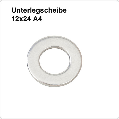 Unterlegscheibe U 12 x 24 -A4 Edelstahl von WÜRTH