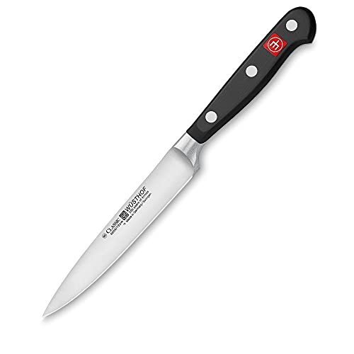WÜSTHOF Classic Gemüsemesser 12 cm, Schwarz von WÜSTHOF