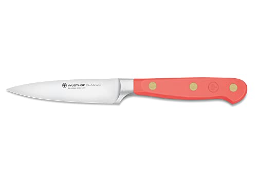 WÜSTHOF Classic Gemüsemesser 9 cm, Coral Peach (Orange) von WÜSTHOF