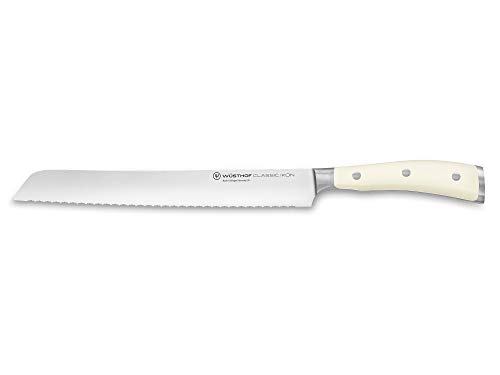 WÜSTHOF Classic Ikon Crème Brotmesser 23 cm von WÜSTHOF