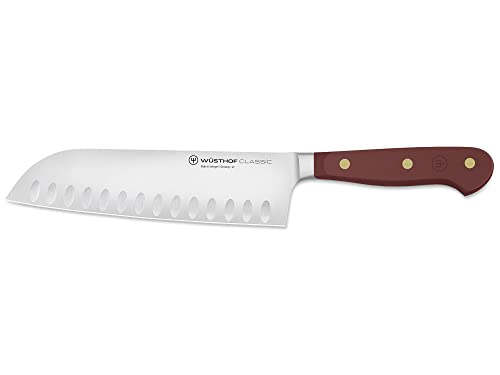 WÜSTHOF Classic Santoku 17 cm, Tasty Sumac (Dunkel-Rot) von WÜSTHOF