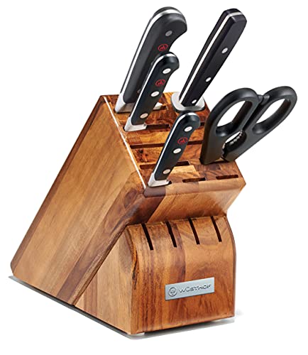 WÜSTHOF Klassisches 6-teiliges Messerblock-Set von WÜSTHOF