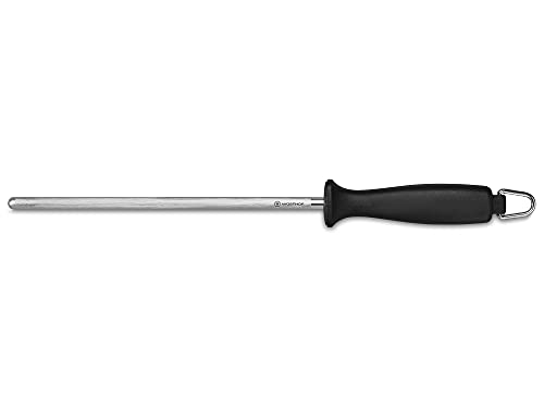 WÜSTHOF Wetzstahl 23 cm, Schwarz / Silber von WÜSTHOF