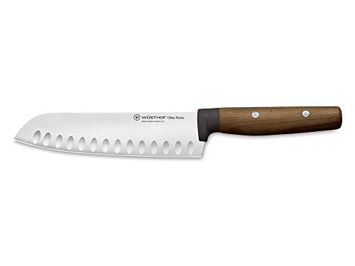 WÜSTHOF Urban Farmer Santoku 17 cm, Schwarz,silber,braun von WÜSTHOF