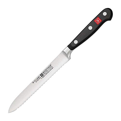 WÜSTHOF Classic Aufschnittmesser 14 cm, Schwarz von WÜSTHOF