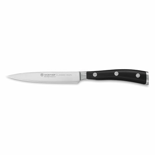 WÜSTHOF Classic Ikon Gemüsemesser 12 cm, Schwarz von WÜSTHOF