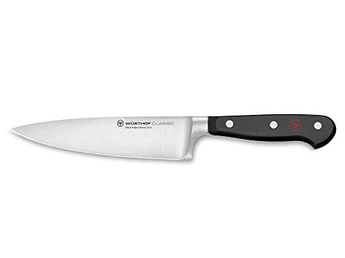 WÜSTHOF Classic Kochmesser 16 cm, schwarz von WÜSTHOF