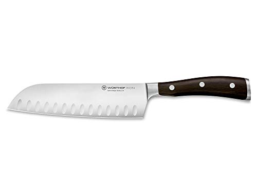 WÜSTHOF Ikon Santoku 17 cm, Schwarz,silber von WÜSTHOF