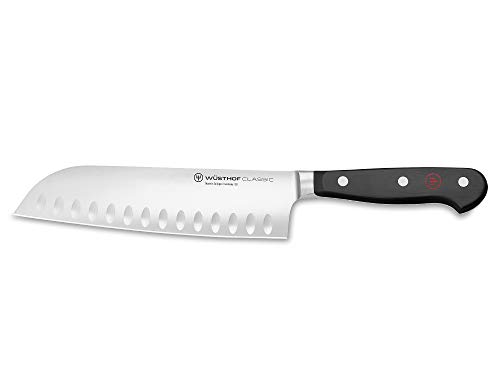 WÜSTHOF Classic Santoku 17 cm, schwarz von WÜSTHOF