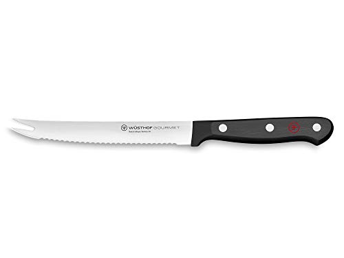 WÜSTHOF Gourmet Tomatenmesser 14 cm, Schwarz,silber von WÜSTHOF