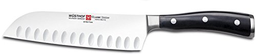 Wusthof Classic Ikon Santoku mit hohlem Rand, 17,8 cm von WÜSTHOF