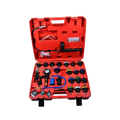 15-teiliges Universal-Kühlerdruckprüfgerät, Vakuum-Kühlsystem-Tank-Nachfülltest, 3,5-bar-Hydraulikwerkzeuge, einfache Bedienung (28 Stück-1871) von WUGMCNFBC
