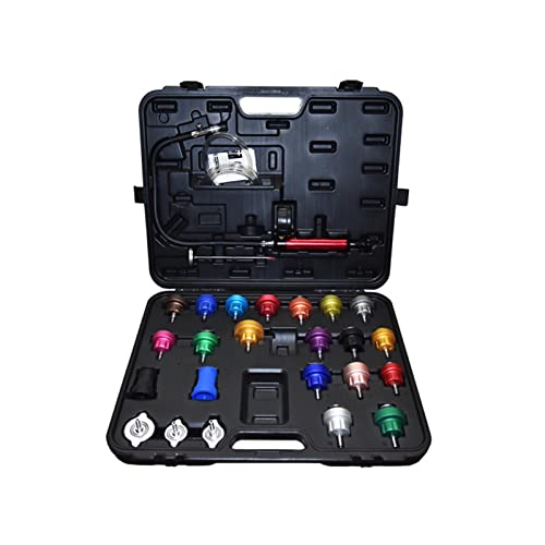 25-teiliges Kühlmitteldruckprüfer-Kit für Kraftfahrzeuge mit Adaptern, Hydraulikwerkzeugen, einfache Bedienung 25-teiliges Kühlmitteldruckprüfer-Kit für Kraftfahrzeuge mit Adaptern, Hydraulikwerkzeugen, einfache Bedienung von WUGMCNFBC