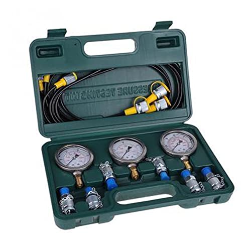 35ED Hydrauliktester 250/400/600bar Hydraulikdruckprüfsatz Hydraulikmessgerätsatz für Baggerbaumaschinen, Heimwerkerwerkzeuge 35ED Hydrauliktester 250/400/600bar Hydraulikdruckprüfsatz Hydraulikmessgerätsatz für Baggerbaumaschinen, Heimwerkerwerkzeuge von WUGMCNFBC