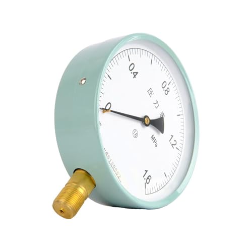 Y-150 Manometer Radialzeiger Wasserdruckmessgerät Hydrauliköl- und Gasdruckmessgerät Feuerleitung Vakuum-Unterdruckmessgerät 0-2,5 MPa (0-2,5 MPa) von WUGMCNFBC
