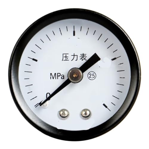 Y-40Z axialer Druckmesserzeiger Wasserdruckmesser Öldruckmesser Luftdruckmesser Zifferblattdurchmesser 40 mm 0–1,6 MPa (0–2,5 MPa) von WUGMCNFBC