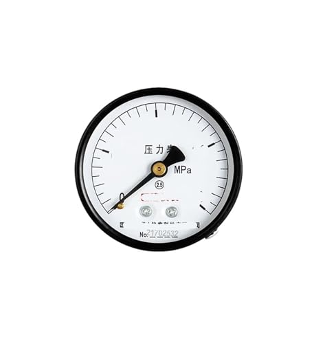 Y60Z Manometer axialer Zeiger Wasserdruckmessgerät Öldruckmessgerät Luftdruckmessgerät Gastank 0-1,6 MPa 0-0,1 MPa (0,1 + 0,3 MPa) von WUGMCNFBC