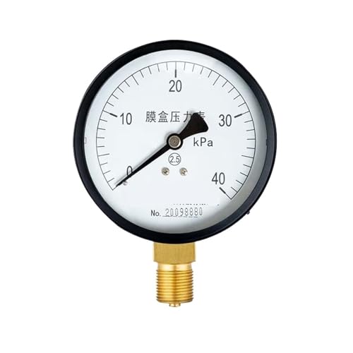 YE-100 Membrandruckmessgerät, Mikrodruckmessgerät, Niederdruckmessgerät, 0–25 kPa (0–40 kPa) von WUGMCNFBC