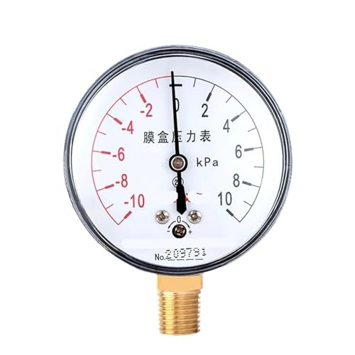 YE-60 Membran-Manometer 0–60 kPa Kilopascal Mikro-Manometer (-10 + 10 kPa) von WUGMCNFBC