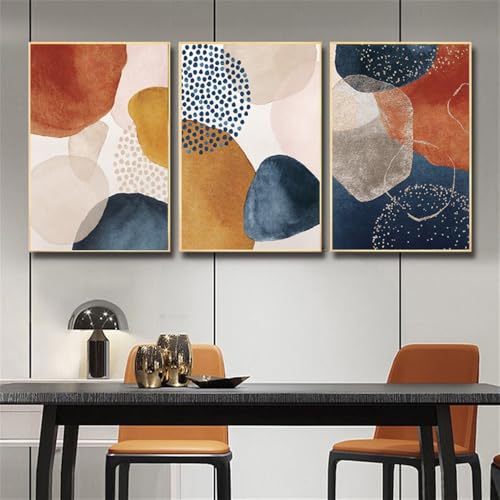Kunstdrucke-Abstrakte Geometrische Linie Orange Aquarell Wand Poster Druck Nordisch Leinwand Malerei Kunst Bilder für Wohnzimmer Küche Büro Zimmer Wohnkultur-40*60cm*3/16*24Zoll*3 Stück (ohne Rahmen) Kunstdrucke-Abstrakte Geometrische Linie Orange Aquarell Wand Poster Druck Nordisch Leinwand Malerei Kunst Bilder für Wohnzimmer Küche Büro Zimmer Wohnkultur-40*60cm*3/16*24Zoll*3 Stück (ohne Rahmen) von WUHBCZ